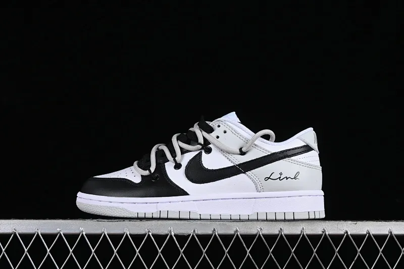 All Categories Nk SB Dunk Series Nk SB Dunk Low Low-top sneakers Nk Dunk Low Leather letters High street deconstruction Black and gray SB strap low-top casual sneakers DV0831-101